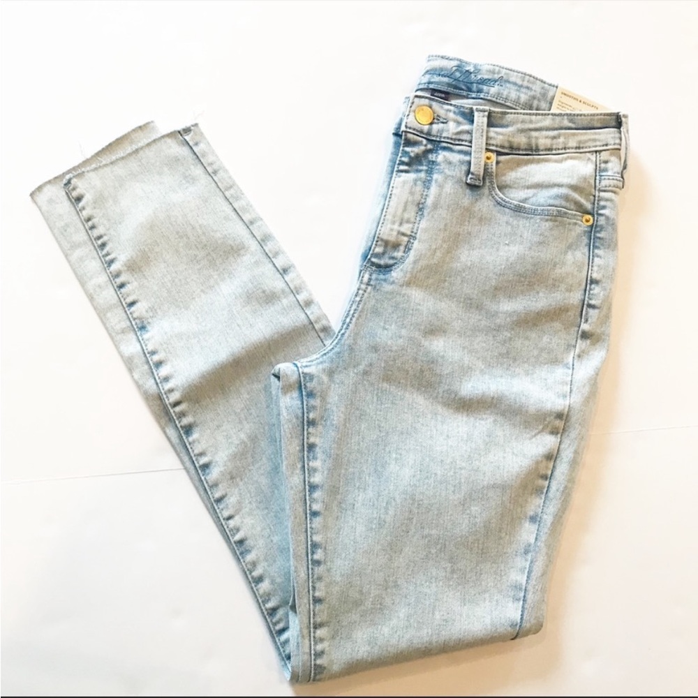 UNIVERSAL THREAD High Rise Skinny Acid Wash Jeans